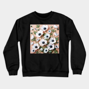 Anemone Flowers Crewneck Sweatshirt